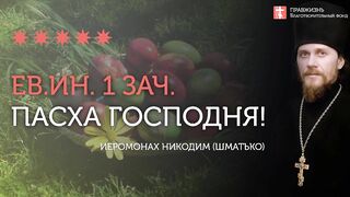 2020.04.19 Пасха Господня. Евангелие дня. Нетварный Свет #проповедь иеромонах Никодим (Шматько)