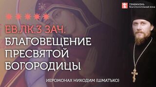 2020.04.07 Евангелие дня. Благовещение и лжеблаговестие #проповедь иеромонах Никодим (Шматько)