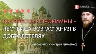 2019.12.29 Заповеди блаженства в воскресных прокимнах #проповедь иеромонаха Никодима Шматько