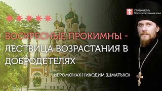 2019.12.29 Заповеди блаженства в воскресных прокимнах #проповедь иеромонаха Никодима Шматько