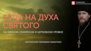 10.08.19 Хула на Духа Святого, на личном, семейном, церковном уровне. #Проповедь о. Никодим(Шматько)
