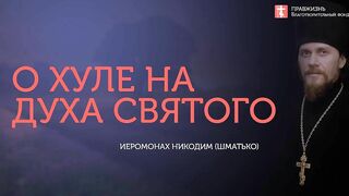10.08.19 О хуле на Духа Святого. #Проповедь о. Никодим (Шматько)