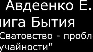 ІІ. Авдеенко Е. А. - Книга Бытия - 37. Сватовство - проблема случайности