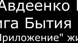 ІІ. Авдеенко Е. А. - Книга Бытия - 40. Приложение жизни